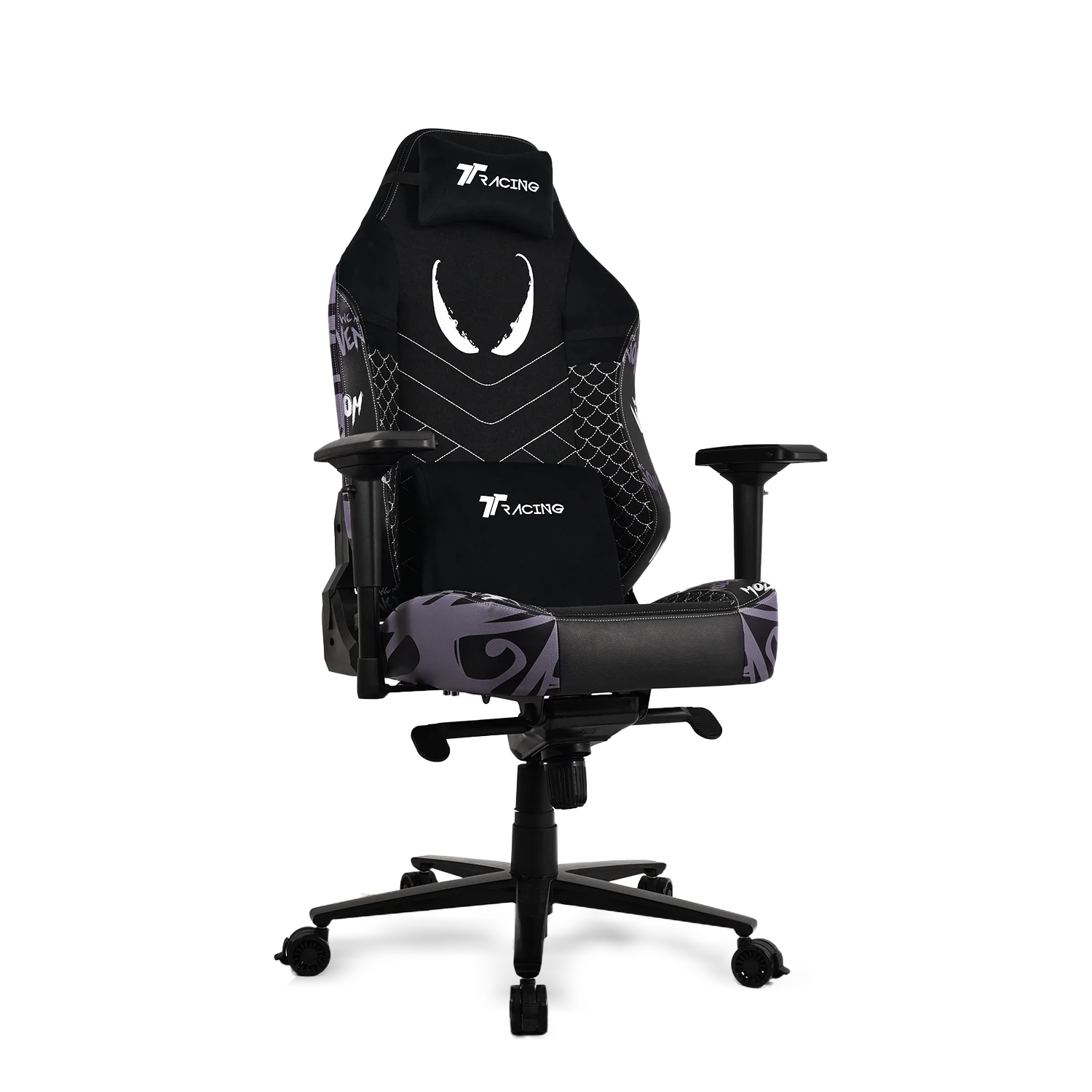 TTRacing Maxx Air Threads Fabric Gaming Chair - Venom Edition - Image 5