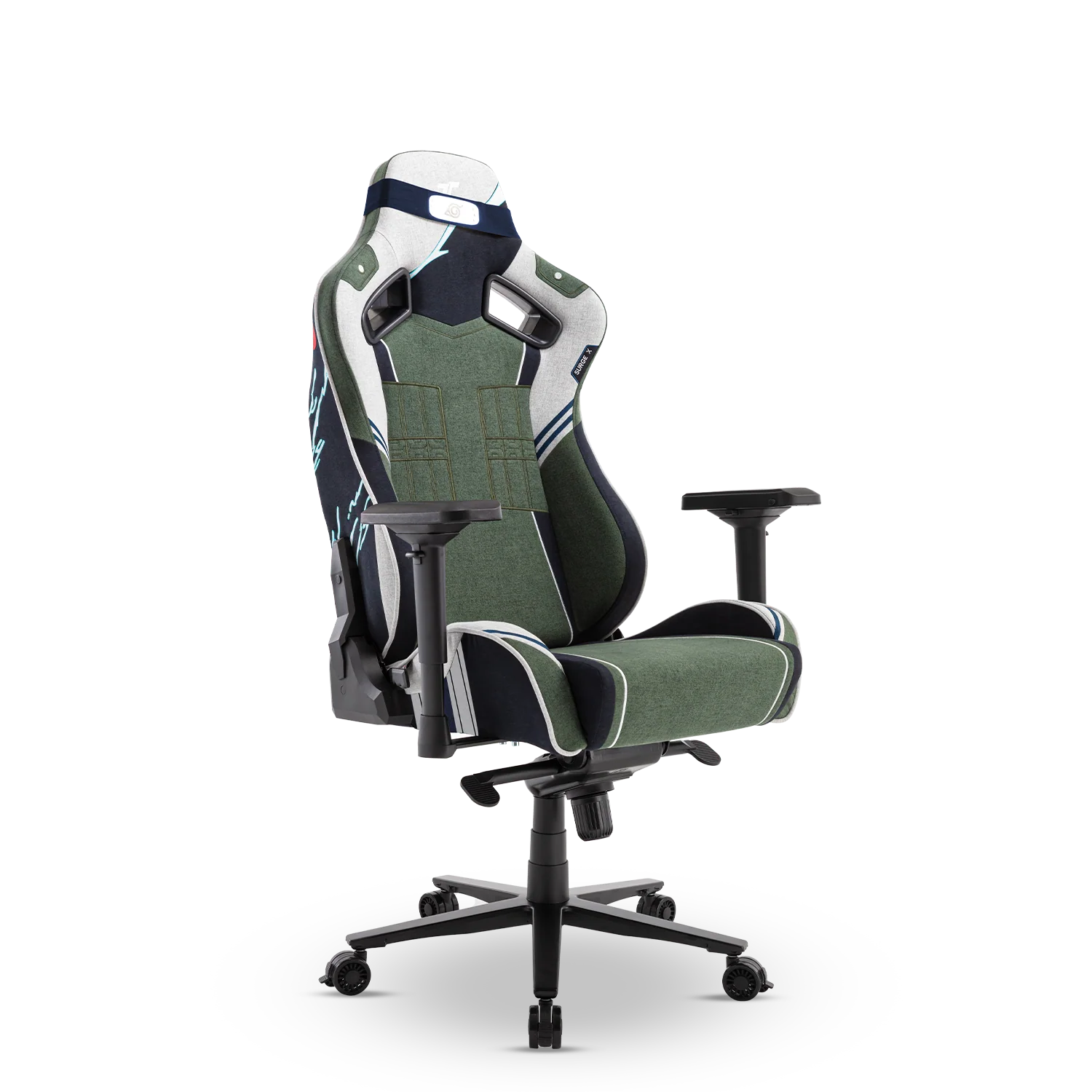 TTRacing Surge X Air Threads Fabric Gaming Chair - Kakashi Edition - Image 2